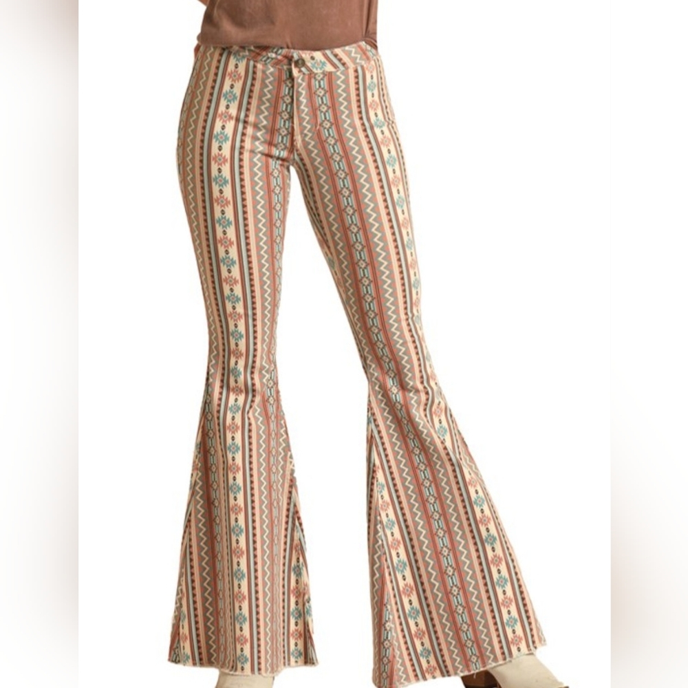Rock & Roll Cowgirl Aztec Bottoms